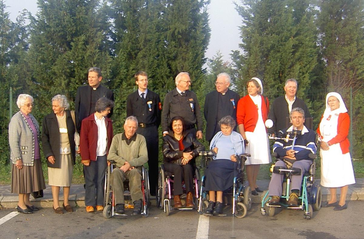 Pellegrinaggio con Isabelle e Carl Eyrl