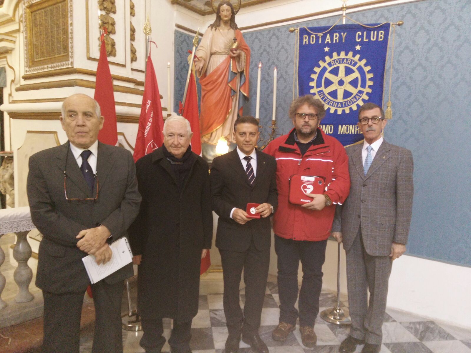 Rotary-defibrillatori