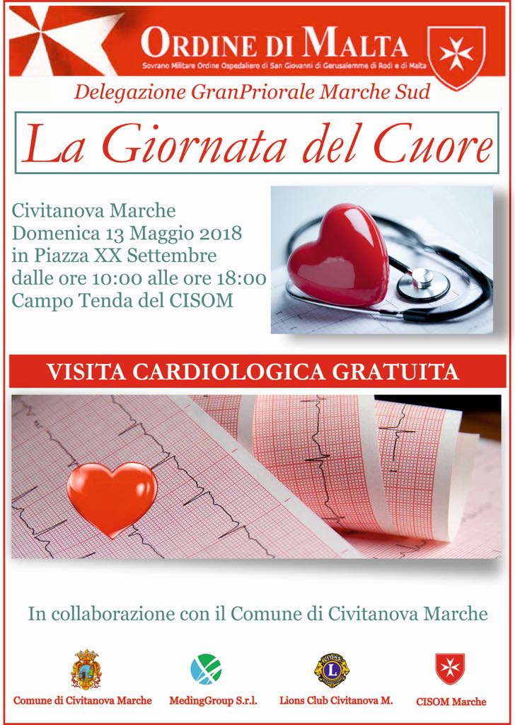 giornata del cuore 13 mag 2018