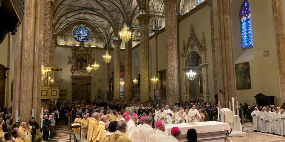 cattedrale pg, cel di saluto e accoglienza vescovi giulietti e salvi f1