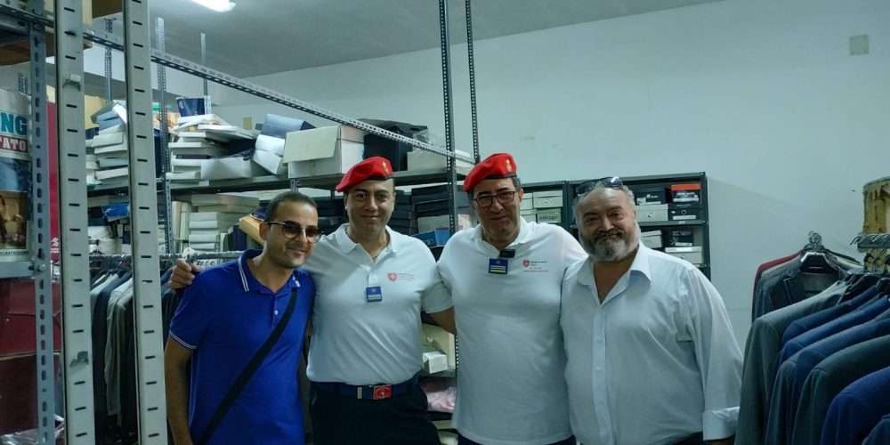 Alcuni degli artefici dell'iniziativa