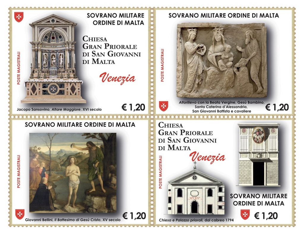 15-2022-Chiese-e-commende-dellOrdine-Blocco-di-4-francobolli-1024x791