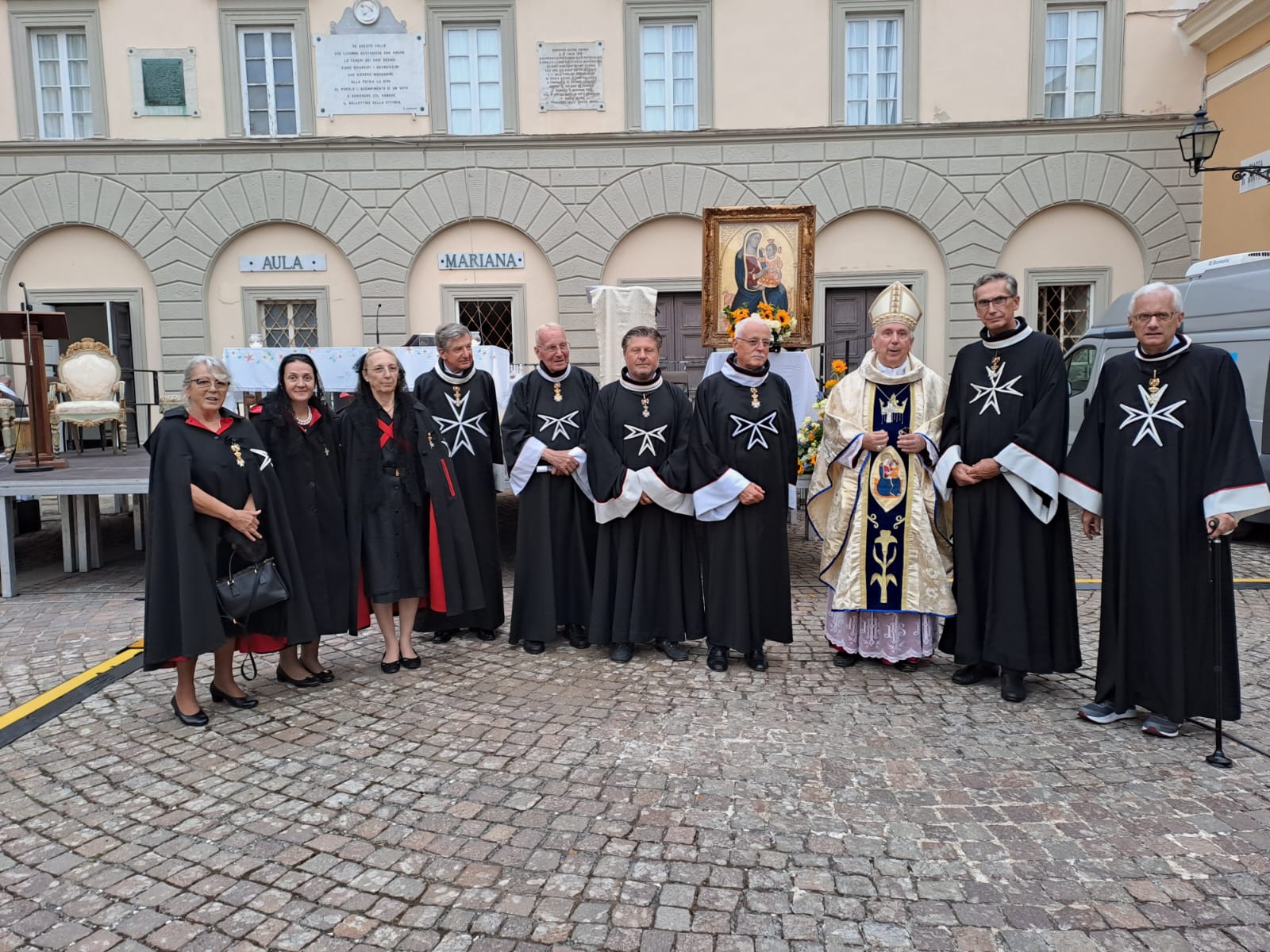 Delegazione di Pisa al Santuario di Montenero per onorare la Madonna delle Grazie
