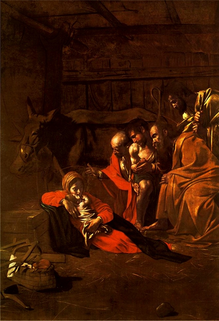 Caravaggio, Adorazione dei pastori, 1609