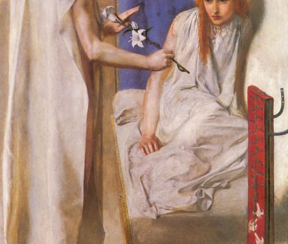 Dante Gabriel Rossetti, Annunciazione (1849)