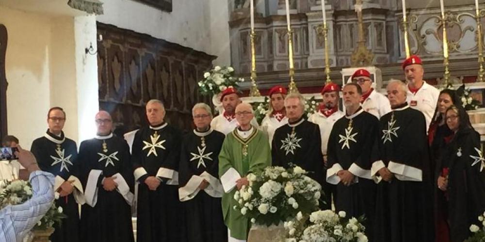 Foto di gruppo al termine della liturgia