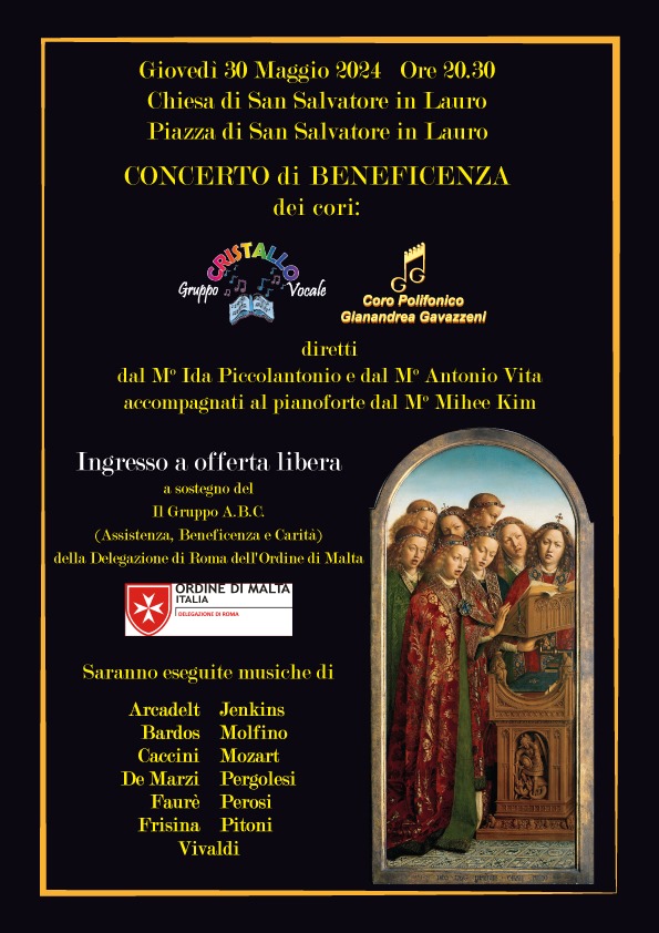 Locandina concerto ABC