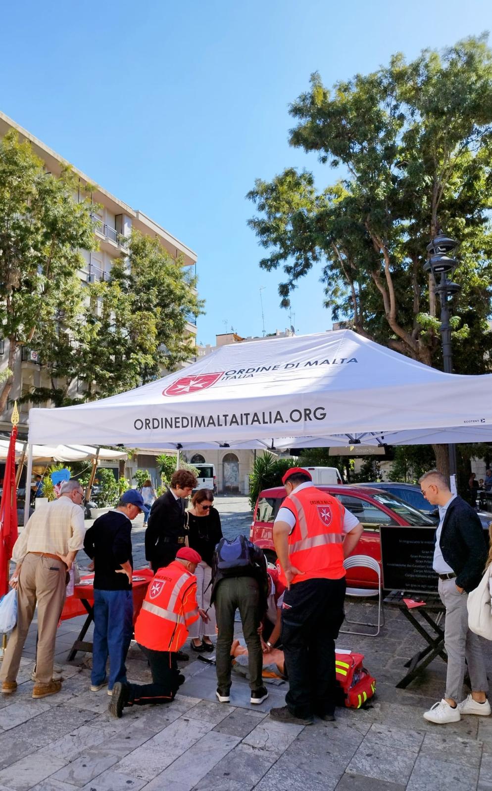dimostrazione di primo soccorso