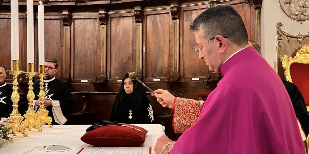 1 benedizione delle Insegne