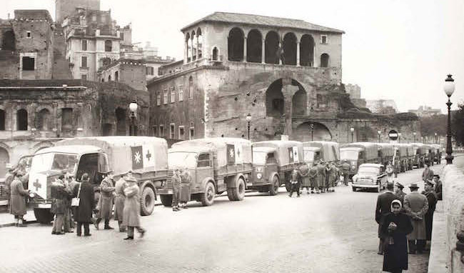 Foto storica Ordine di Malta Via dei fori Imperiali
