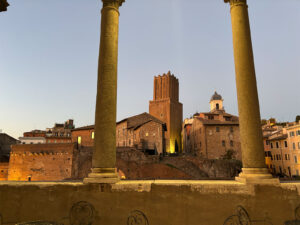 Vista dalla Loggia della Casa dei Cavalieri di Rodi