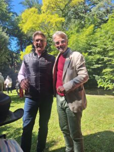 Lukas von Guggenberg, presidente MaltaHelp.bz con il Delegato Hans-Christoph Barone Hohenbühel