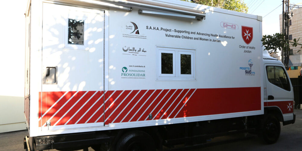 Unità medica mobile Ordine di Malta Giordania