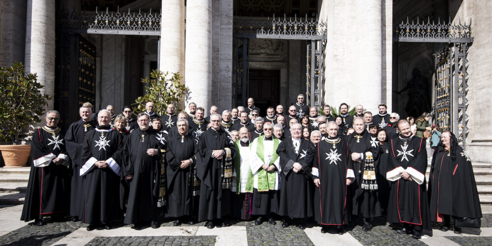 Il Gran Commendatore dell’Ordine di Malta in dialogo con il Cardinale Patrono Gianfranco Ghirlanda S.J.