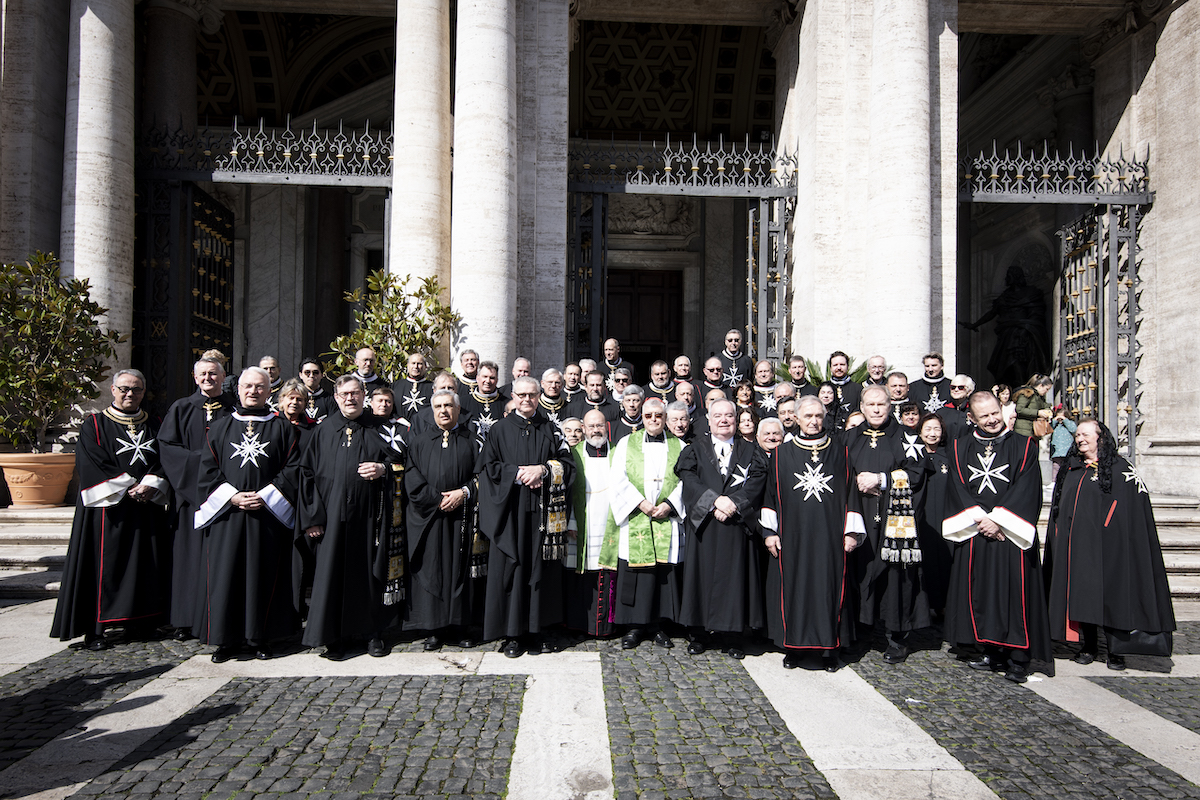 Il Gran Commendatore dell’Ordine di Malta in dialogo con il Cardinale Patrono Gianfranco Ghirlanda S.J.