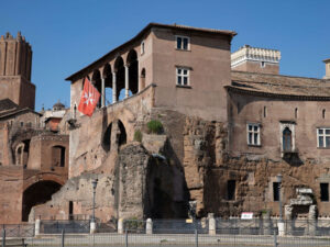 The Loggia of the House of the Knight of Rhodes-Roman-Forum