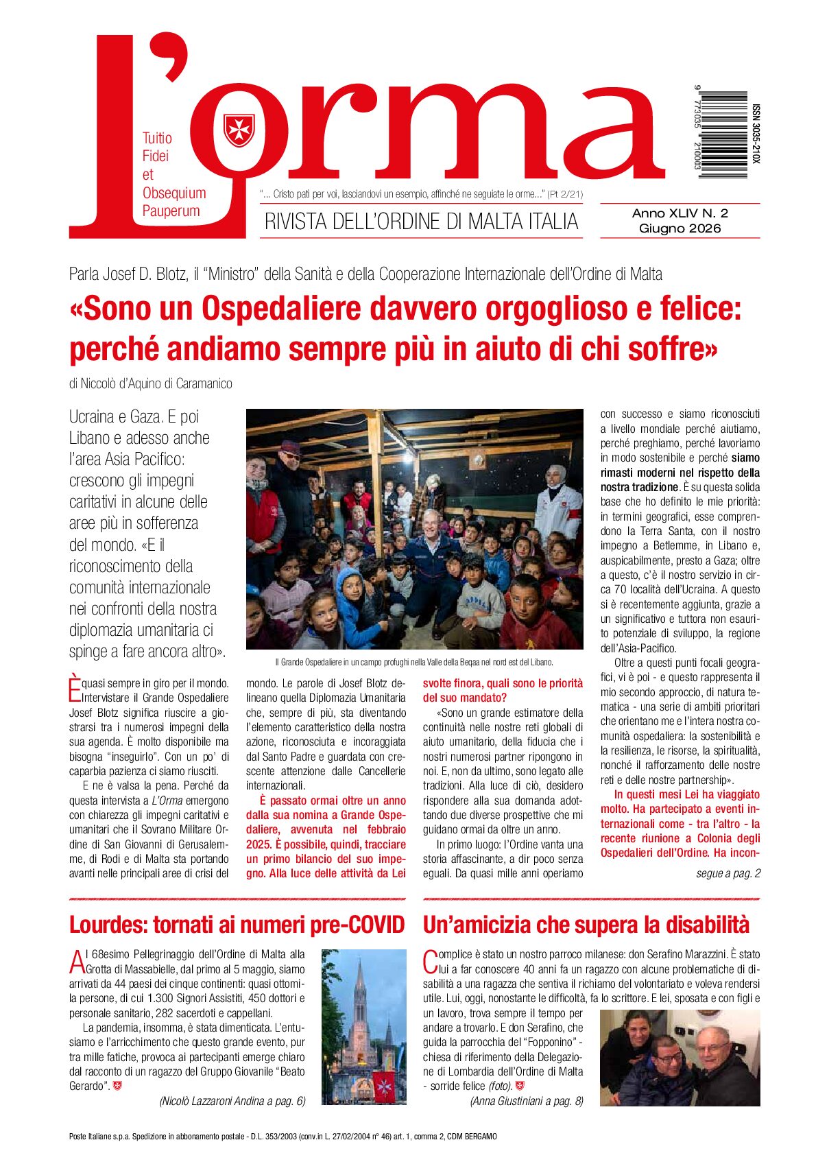 L'Orma Giugno 2026